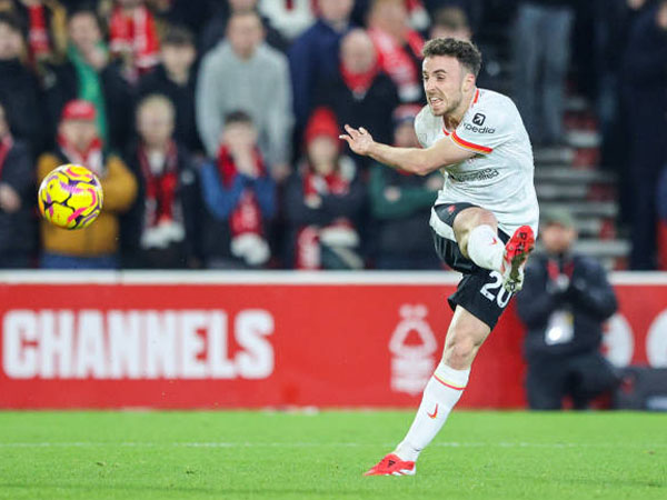 Diogo Jota, Super Sub Liverpool yang Ukir Sejarah Melawan Forest