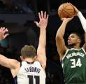 Hasil NBA: Milwaukee Bucks Gulingkan Sacramento Kings 130-115