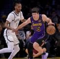 Austin Reaves Gendong Lakers yang Susah Payah Kalahkan Nets