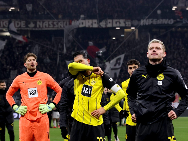 Ditekuk Frankfurt 2-0, Borussia Dortmund Alami Kekalahan Ketiga Beruntun