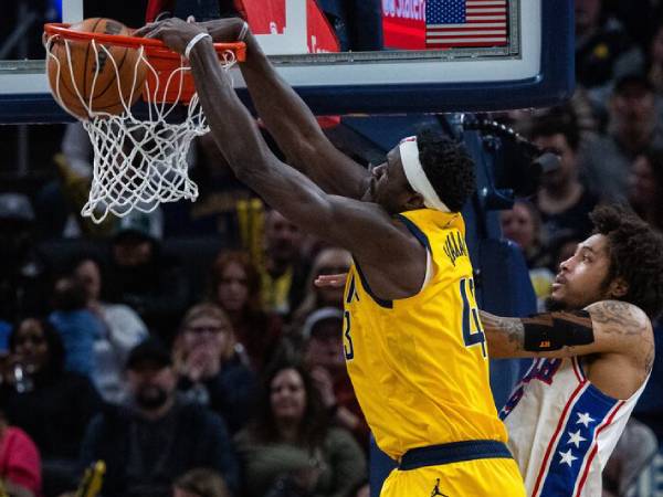 Hasil NBA: Indiana Pacers Tundukkan Philadelphia 76ers 115-102