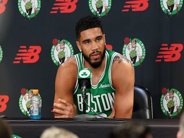 Jayson Tatum Tetap Bersikap Positif meski Dikalahkan Hawks