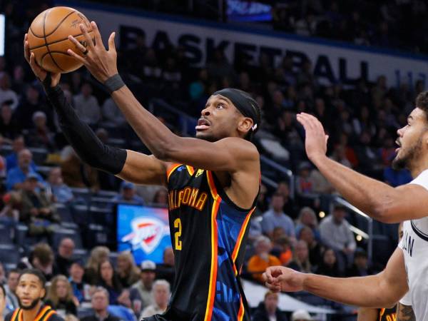 Hasil NBA: Oklahoma City Thunder Benamkan Brooklyn Nets 127-101