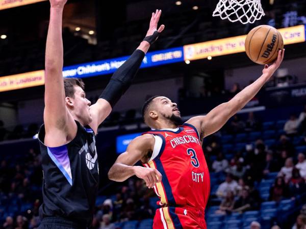 Hasil NBA: New Orleans Pelicans Bekuk Utah Jazz 123-119 Via OT