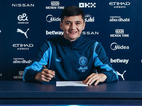 Resmi! Abdukodir Khusanov Merapat ke Manchester City