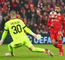 Gol Bersejarah Mohamed Salah Bawa Liverpool Kalahkan Lille 2-1 di Anfield