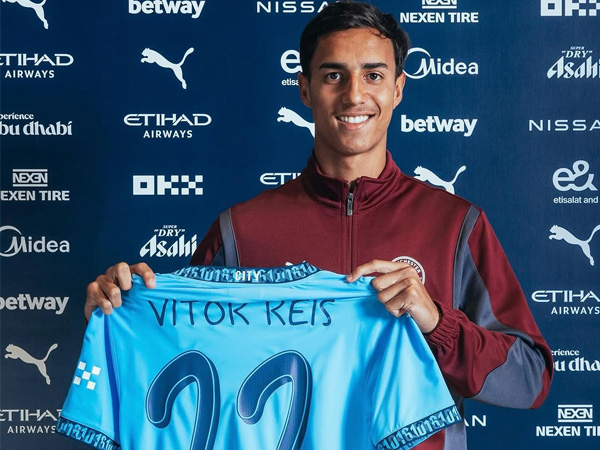 Ini Alasan Manchester City Rekrut Vitor Reis dari Palmeiras