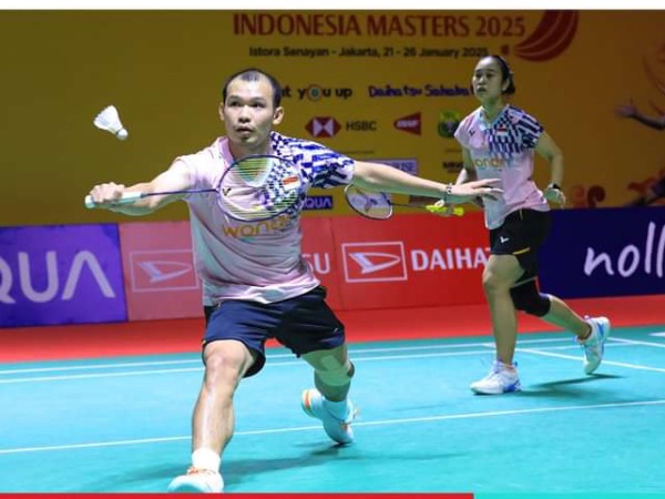 Rinov/Lisa Lolos Perempat Final Indonesia Masters 2025