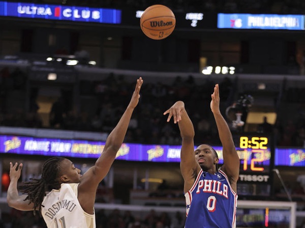 Tyrese Maxey Antarkan Sixers Menang di Kandang Bulls