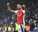 Mikel Merino Jadi Pahlawan Arsenal dengan Dua Gol ke Gawang Leicester