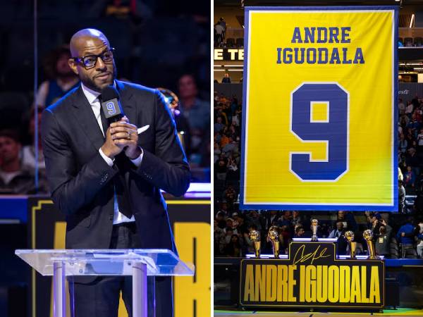 Warriors Pensiunkan Jersey Mantan MVP Final Andre Iguodala