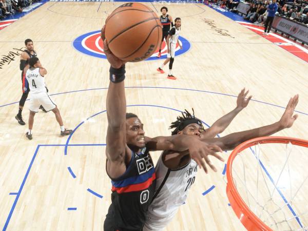 Hasil NBA: Detroit Pistons Tenggelamkan Brooklyn Nets 115-94