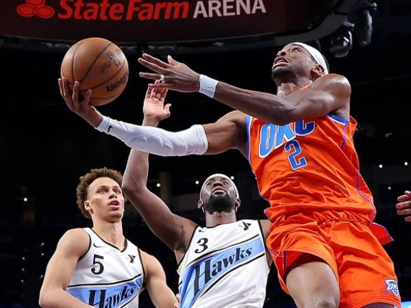 Hasil NBA: Oklahoma City Thunder Lumat Atlanta Hawks 135-119