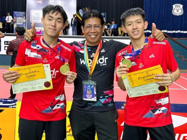 Libas Taiwan, Raymond/Nikolaus Kampiun Sri Lanka International Challenge 2025