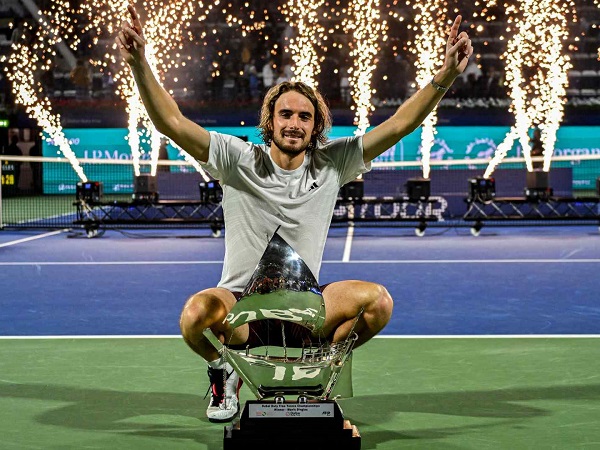 Stefanos Tsitsipas Sabet Gelar Turnamen ATP Level 500 Pertama Di Dubai