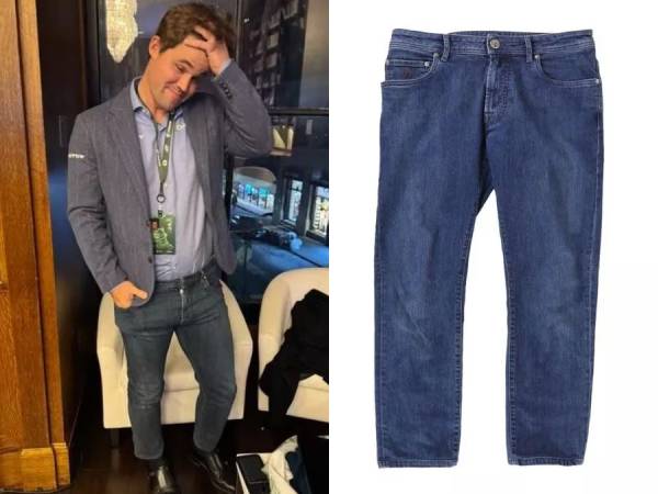 Celana Jeans Terkenal GM Magnus Carlsen Dilelang Seharga 591 Juta Rupiah