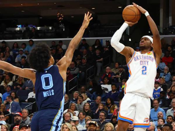 Hasil NBA: Oklahoma City Thunder Gulung Memphis Grizzlies 120-103