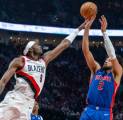 Hasil NBA: Detroit Pistons Tekuk Portland Trail Blazers 119-112