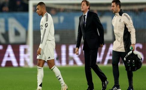 Real Madrid Konfirmasi Kylian Mbappe Alami Cedera